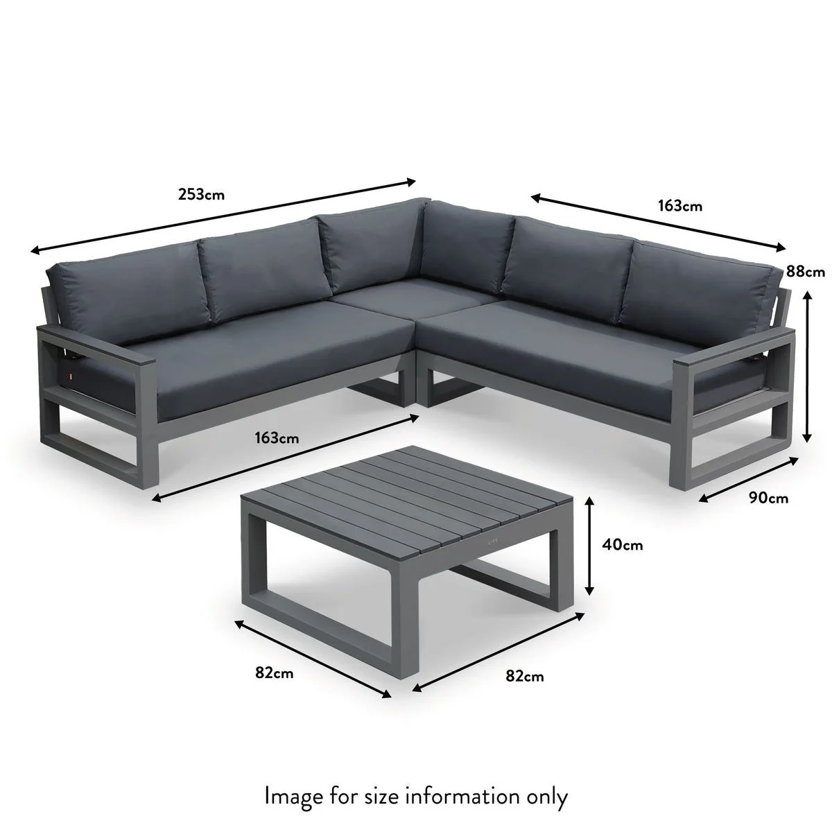 Steel corner sofa NON KD (15)