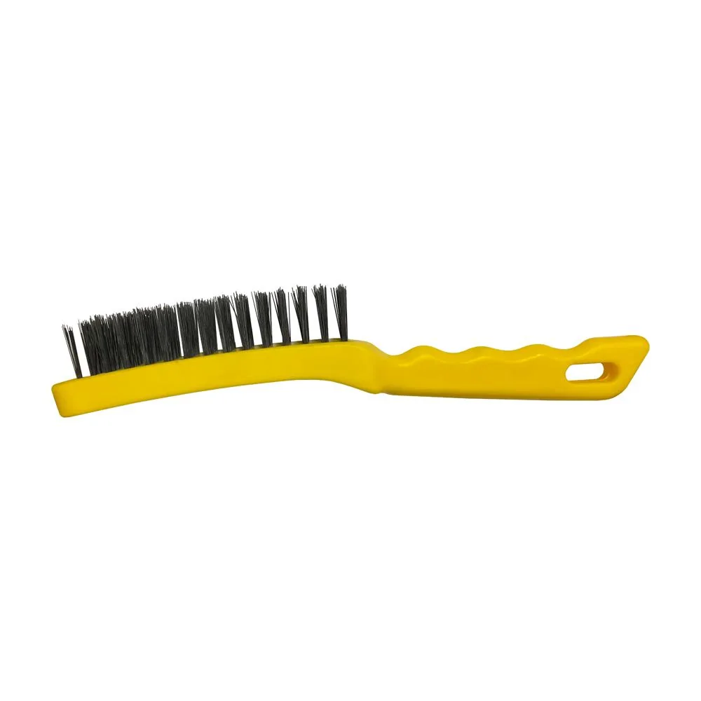 WIRE BRUSH 4*15*12 PLASTIC HANDLE (17)