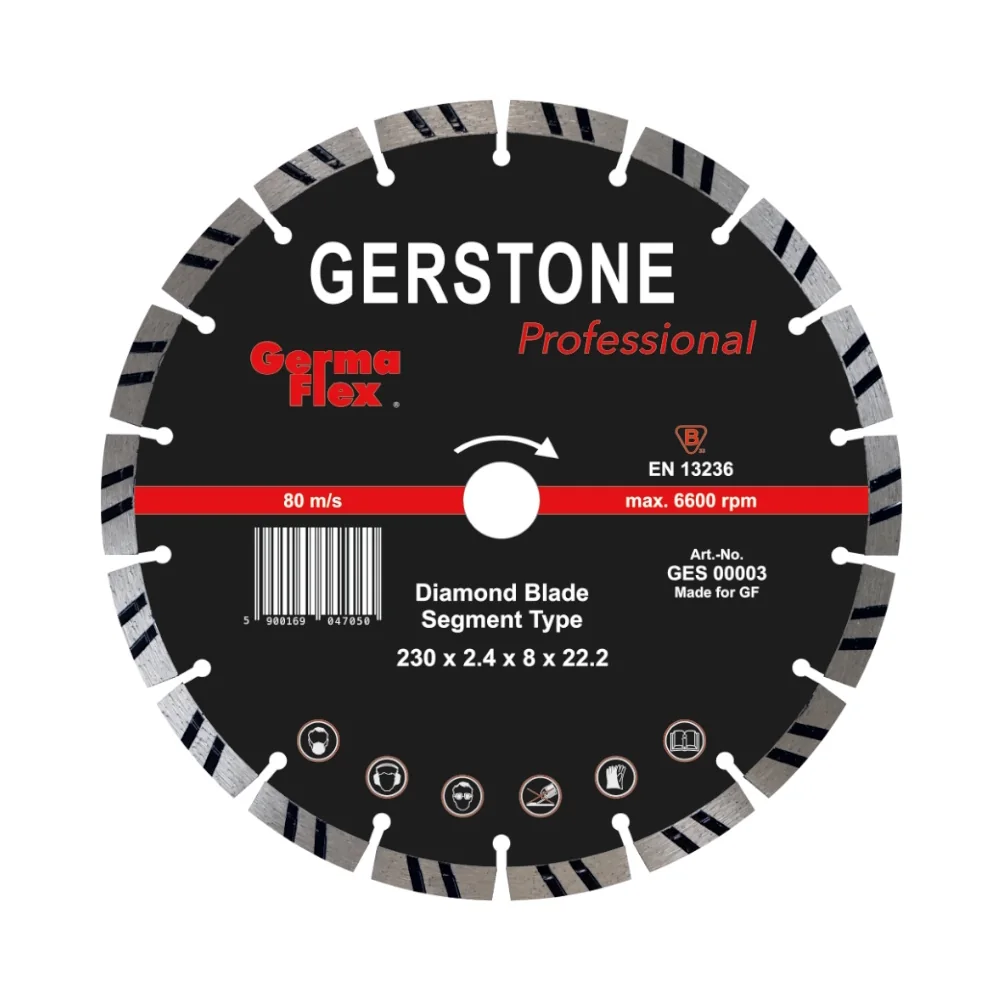 SEGMENT DIAMOND DISC 9" (230x2.4x7x22.23mm) (4)