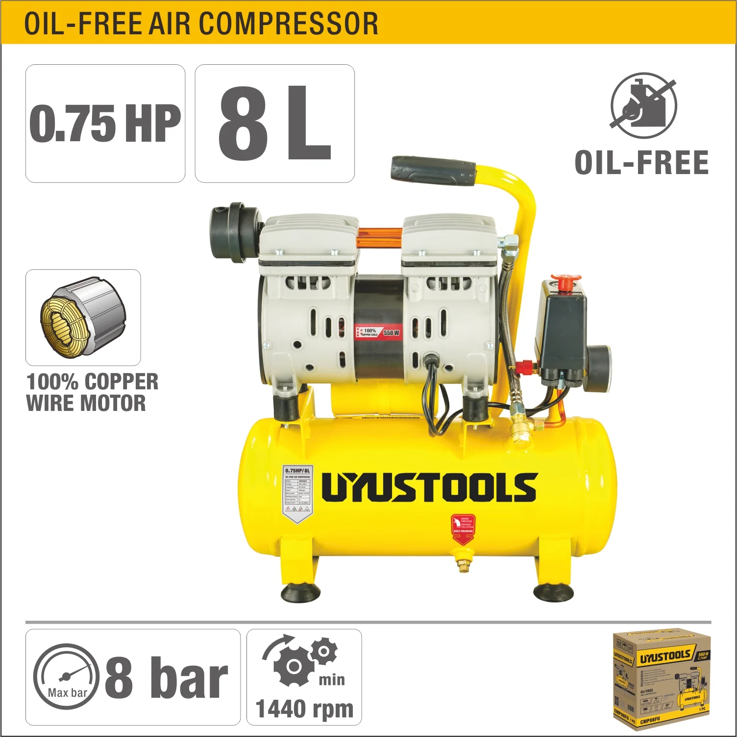 OIL FREE AIR COMPRESSER (22)
